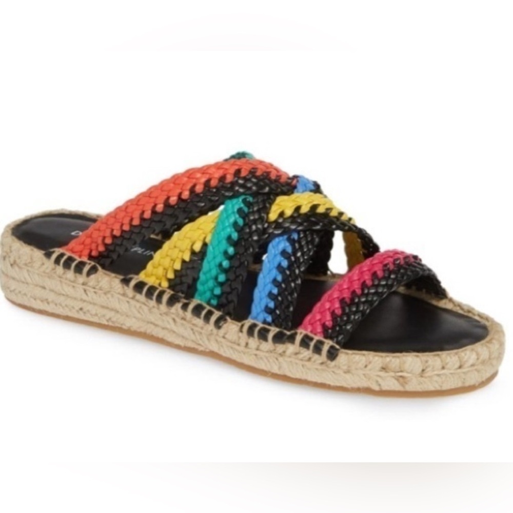 Donald Pliner Women's Colorful Braided Espadrilles sandals